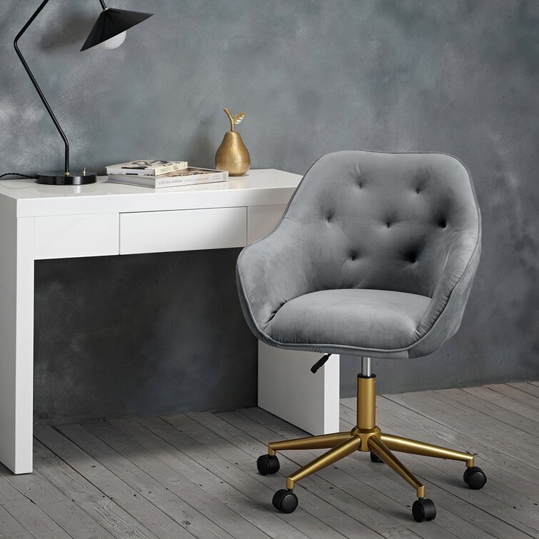 Velvet Commercial Use Desk Chair 